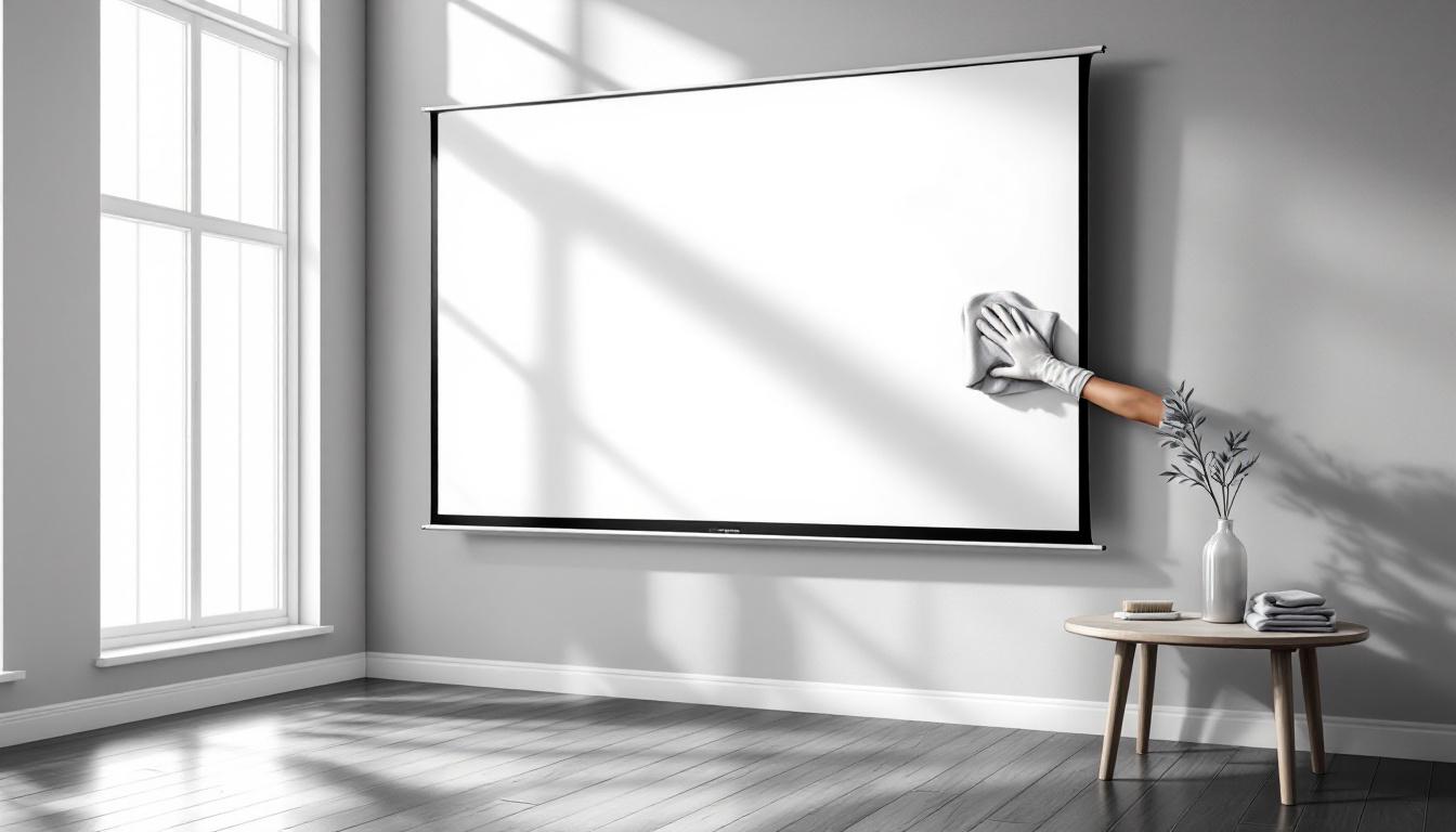 découvrez nos astuces pratiques pour entretenir votre écran de projection 120 pouces et préserver sa qualité d'image au fil du temps.