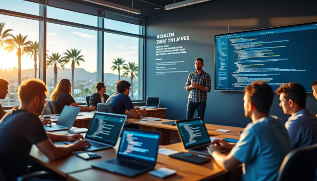 découvrez les avantages d'un centre de formation de développeur web en tunisie ! formations adaptées aux besoins du marché, accès à des experts du secteur, et environnement d'apprentissage innovant pour vous garantir une carrière réussie dans le développement web.