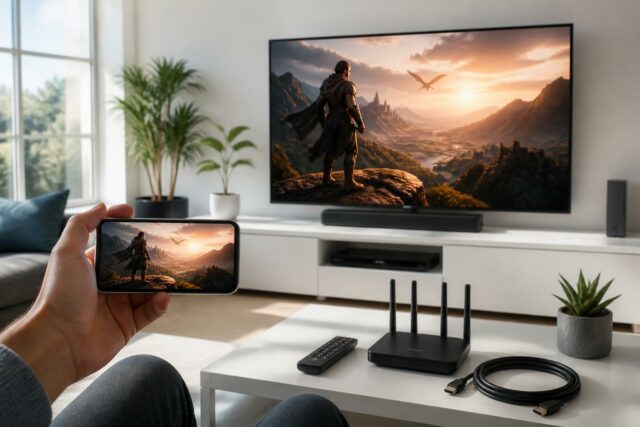 Caster iPhone sur TV Samsung : qualité, latence et astuces découvrez comment caster votre iphone sur une tv samsung en optimisant la qualité et réduisant la latence, avec des astuces pratiques pour une expérience fluide.