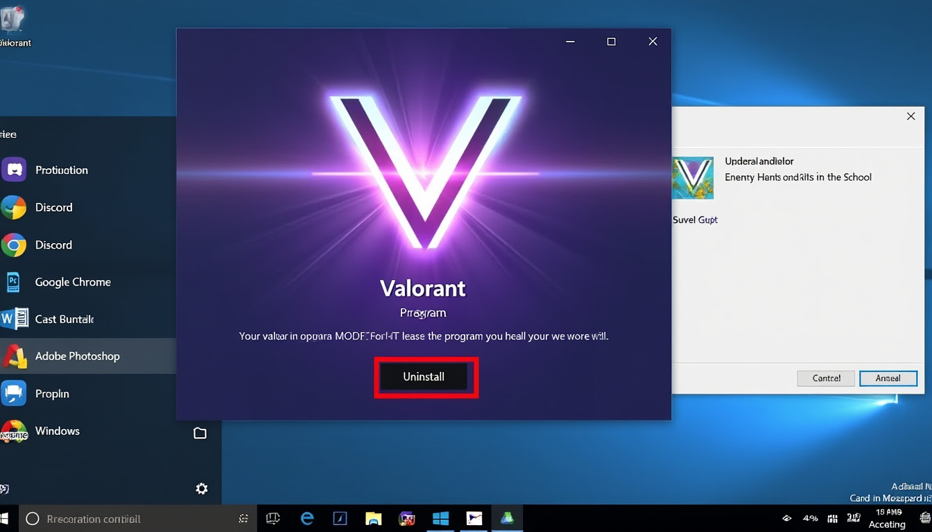 découvrez comment désinstaller valorant de manière simple et efficace de votre pc. suivez notre guide étape par étape pour éliminer tous les fichiers et paramètres associés au jeu, afin de libérer de l'espace et améliorer les performances de votre système.