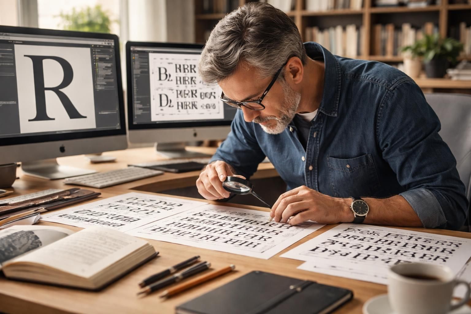 découvrez les techniques et astuces que les typographes utilisent pour identifier et différencier les polices d'écriture avec précision.