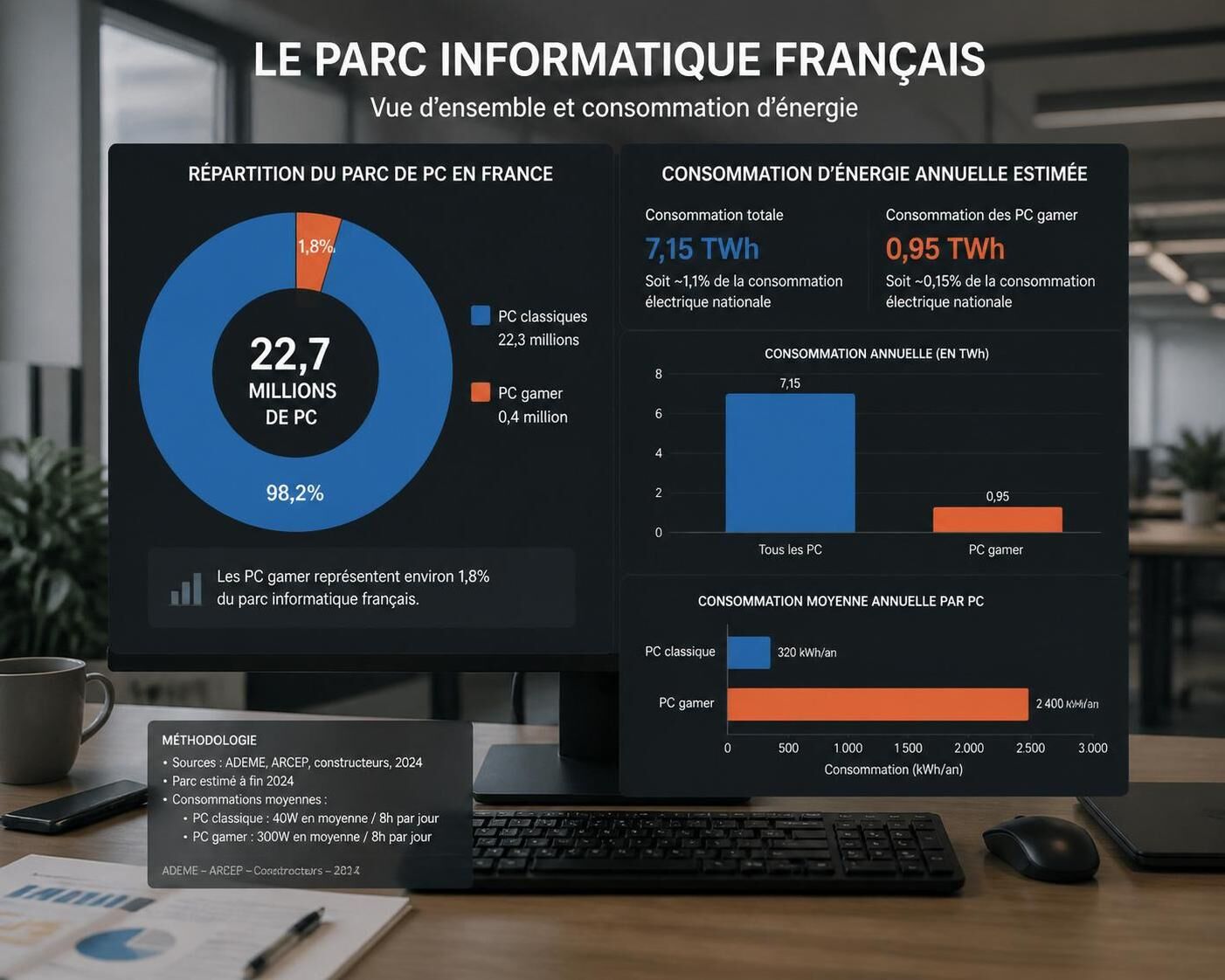 Consommation électrique pc