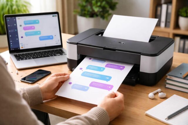découvrez comment imprimer une conversation messenger facilement avec notre guide complet. toutes les étapes et conseils pour conserver vos échanges avant de vous lancer.