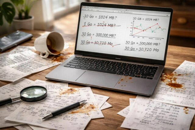 découvrez les erreurs courantes à éviter lors de la conversion de 30 go en mo pour garantir des calculs précis et fiables.