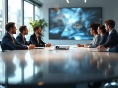 Optimisez vos réunions avec un vidéoprojecteur bureautique longue durée performant améliorez l'efficacité de vos réunions grâce à un vidéoprojecteur bureautique longue durée performant, alliant qualité d'image et fiabilité pour une communication optimale.