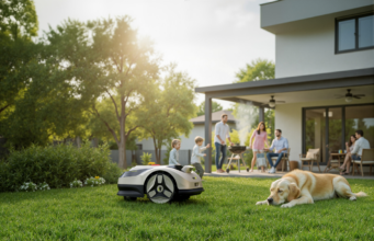 RoboUP Raccoon 2 SE : la tondeuse robotisée pour les petits jardins à moins de 500 € RoboUP Raccoon 2 SE