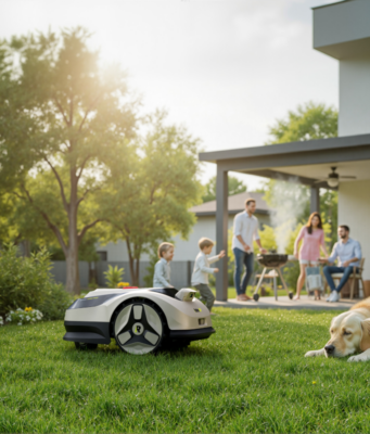 RoboUP Raccoon 2 SE : la tondeuse robotisée pour les petits jardins à moins de 500 € RoboUP Raccoon 2 SE