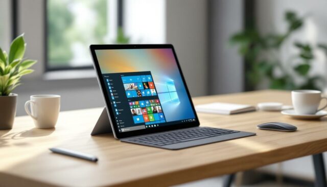 Tablette Windows longue autonomie : la solution idéale pour vos séances de travail prolongées découvrez notre tablette windows à longue autonomie, parfaite pour vos sessions de travail prolongées. performance et endurance réunies pour une productivité sans interruption.