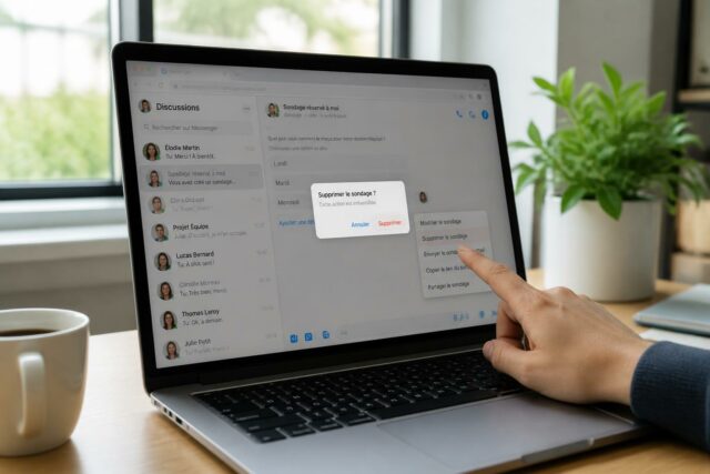 découvrez comment supprimer facilement un sondage sur messenger grâce à notre guide complet et simple à suivre.