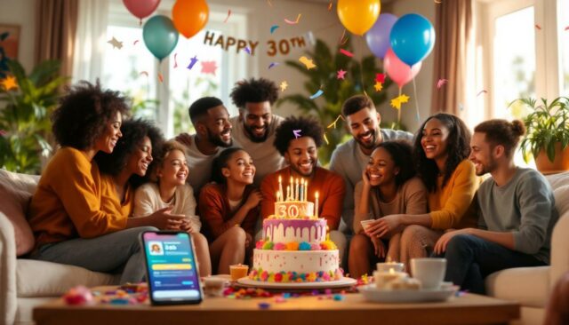 organisez une fête inoubliable grâce à une cagnotte en ligne facile et sécurisée pour collecter des contributions à l'occasion d'un anniversaire.