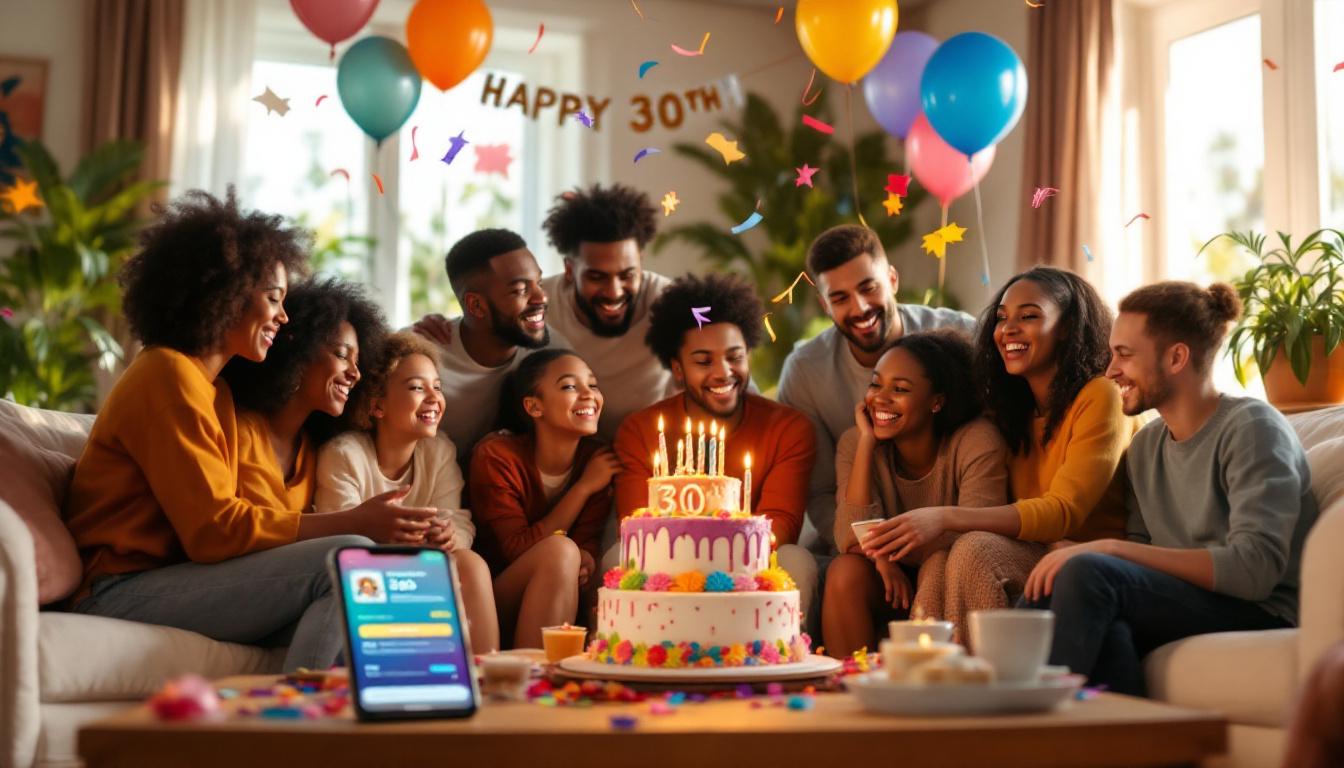organisez une fête inoubliable grâce à une cagnotte en ligne facile et sécurisée pour collecter des contributions à l'occasion d'un anniversaire.