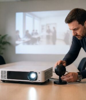 Vidéoprojecteur trop bruyant : comment réduire le bruit de ventilation en présentation découvrez des astuces efficaces pour réduire le bruit de ventilation de votre vidéoprojecteur lors de vos présentations et améliorer ainsi la qualité sonore.