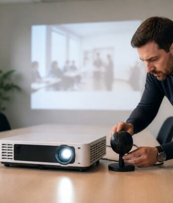 Vidéoprojecteur trop bruyant : comment réduire le bruit de ventilation en présentation découvrez des astuces efficaces pour réduire le bruit de ventilation de votre vidéoprojecteur lors de vos présentations et améliorer ainsi la qualité sonore.