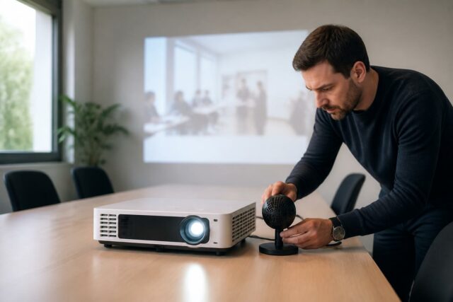 découvrez des astuces efficaces pour réduire le bruit de ventilation de votre vidéoprojecteur lors de vos présentations et améliorer ainsi la qualité sonore.