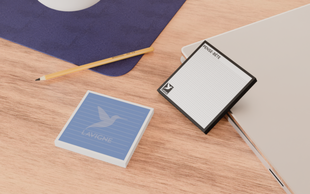 bloc-notes personnalisé