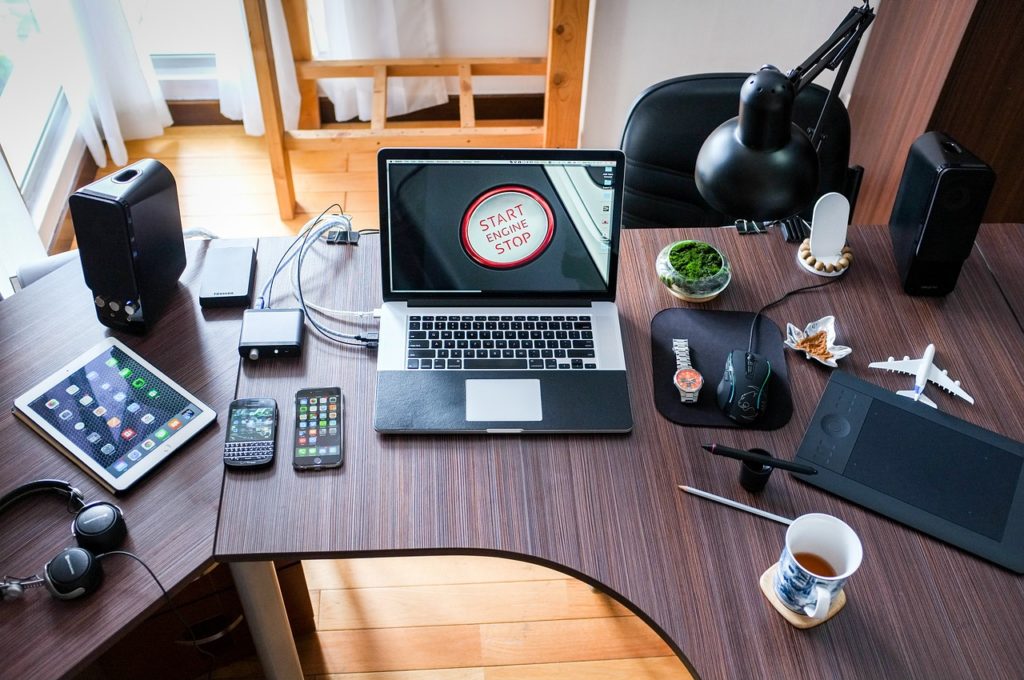 bureau de travail