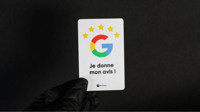 carte avis Google