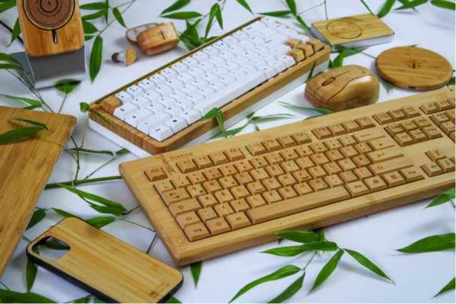 clavier en bois