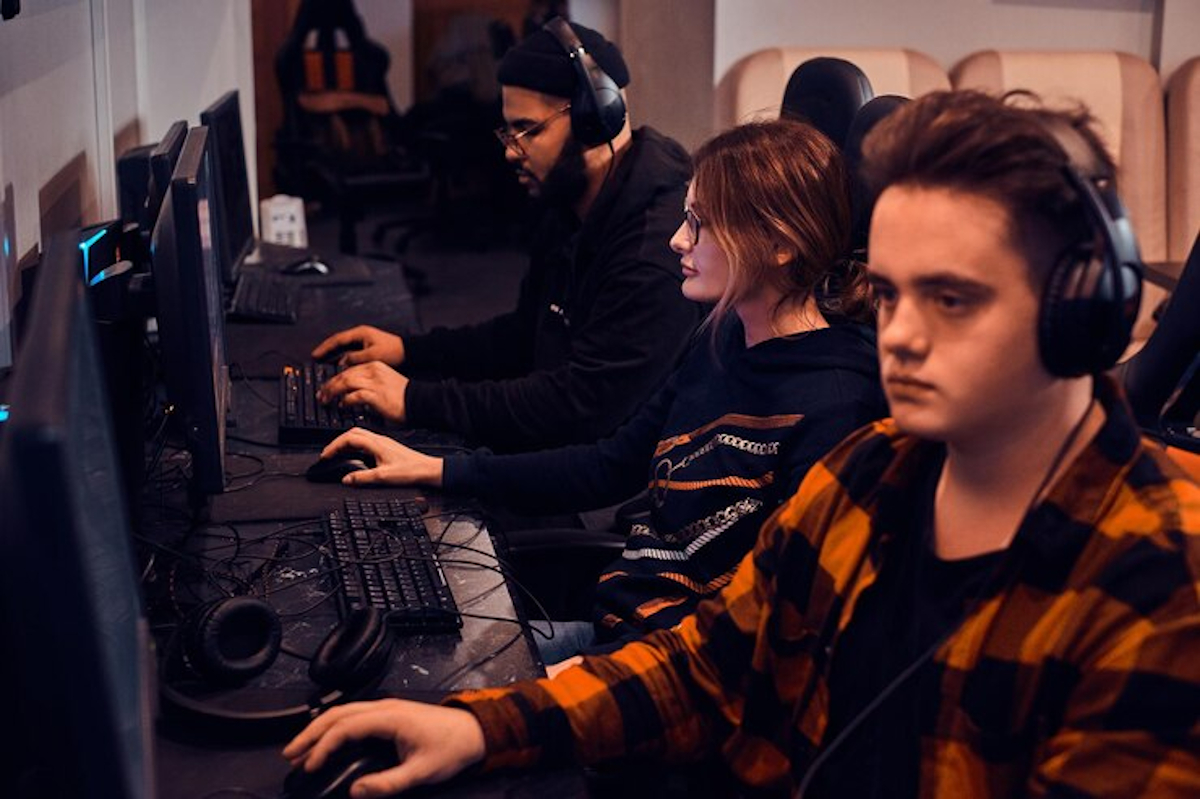 équipe de gamers