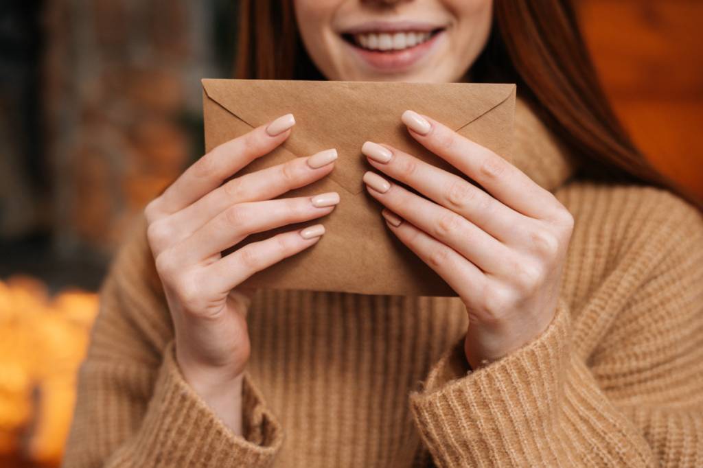 recevoir une carte postale personnalisée