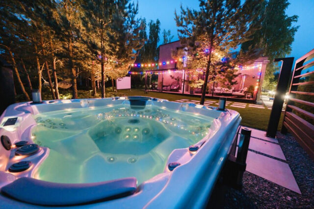 jacuzzi extérieur