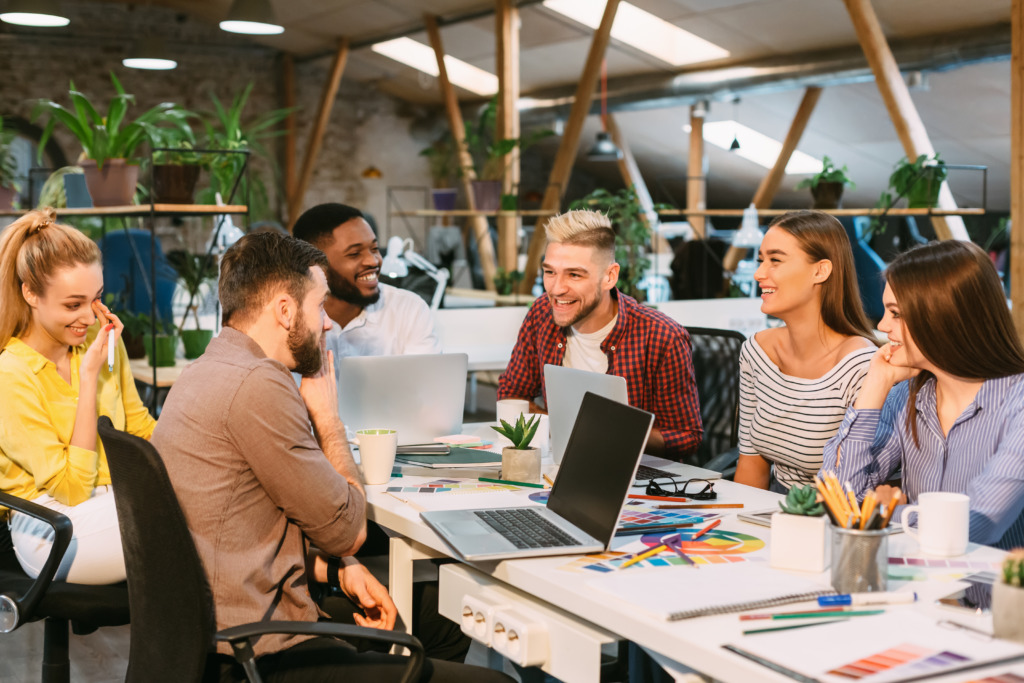 Moral de l'équipe d'une start-up