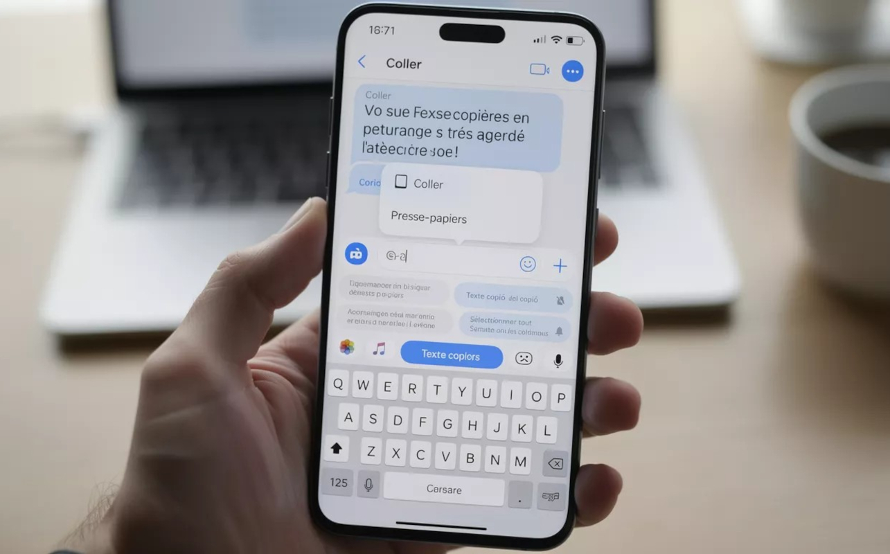 presse papier sur Samsung