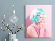 Relooking de maison avec des toiles photo de héros et de méchants de la culture pop relooking maison