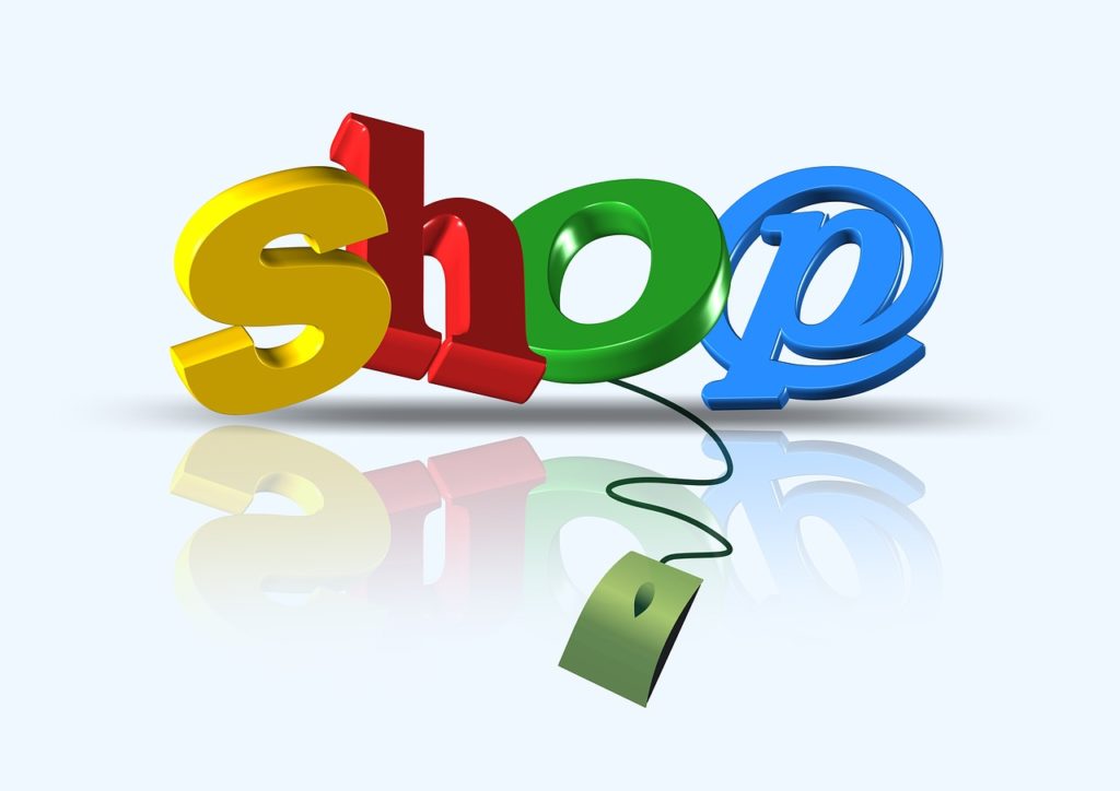 shopping sur le web