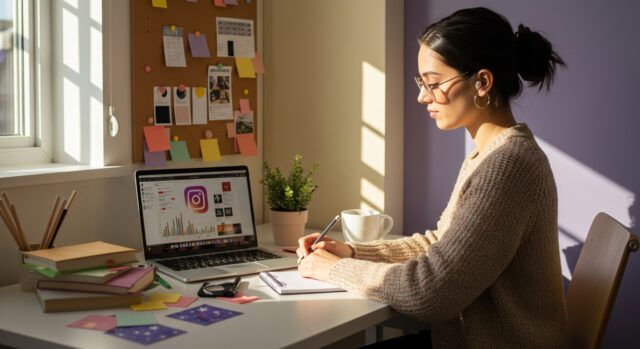 stratégie de contenu Instagram