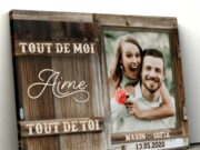 Décorer son intérieur avec un tableau personnalisé couple tableau personnalisé couple