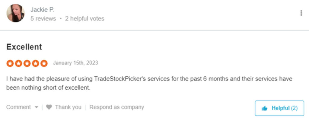 tradestockpicker revue