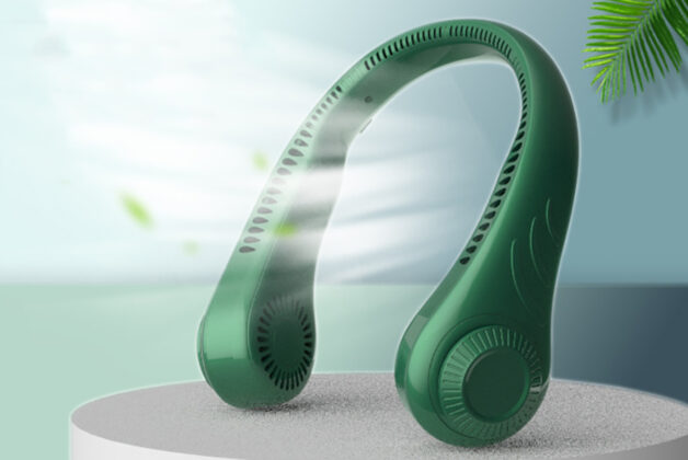 Zumhigh Ventilateur de Cou Portable Rechargeable - Ventilateur sans